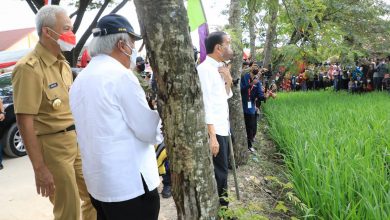 Photo of Dampingi Jokowi Kunker di Purwodadi, Warga Malah Minta Kaos ke Ganjar