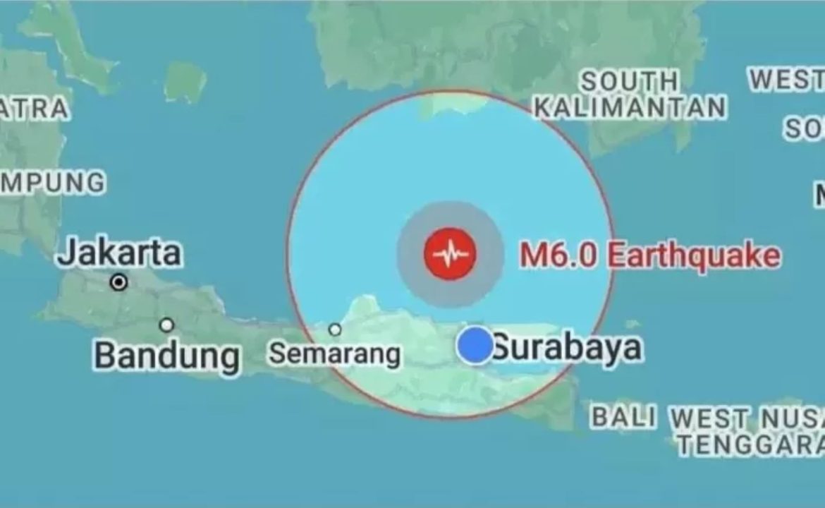 update gempa tuban tak berpotensi tsunami