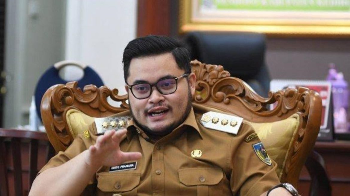 Bupati Kediri Himawan Hanindhito Pramana Mas Dhito