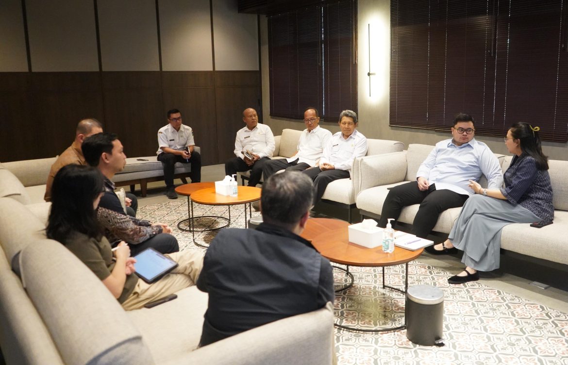 BUpati Kediri Mas Dhito bertemu dengan Putra Sampoerna Foundation