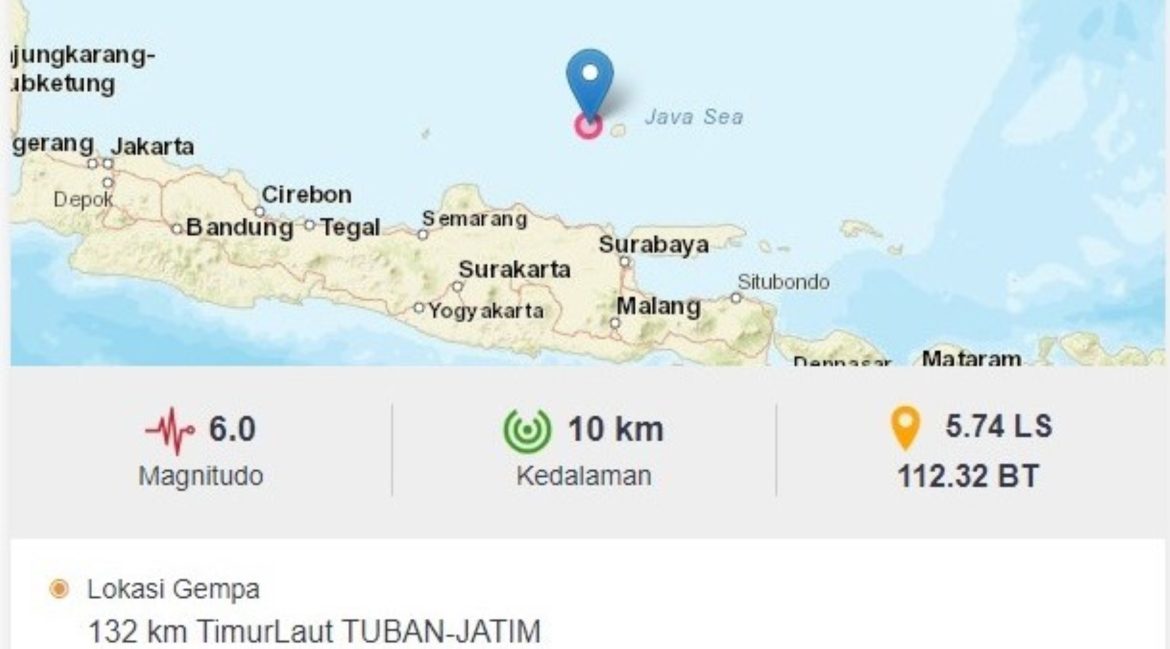 gempa bumi tuban