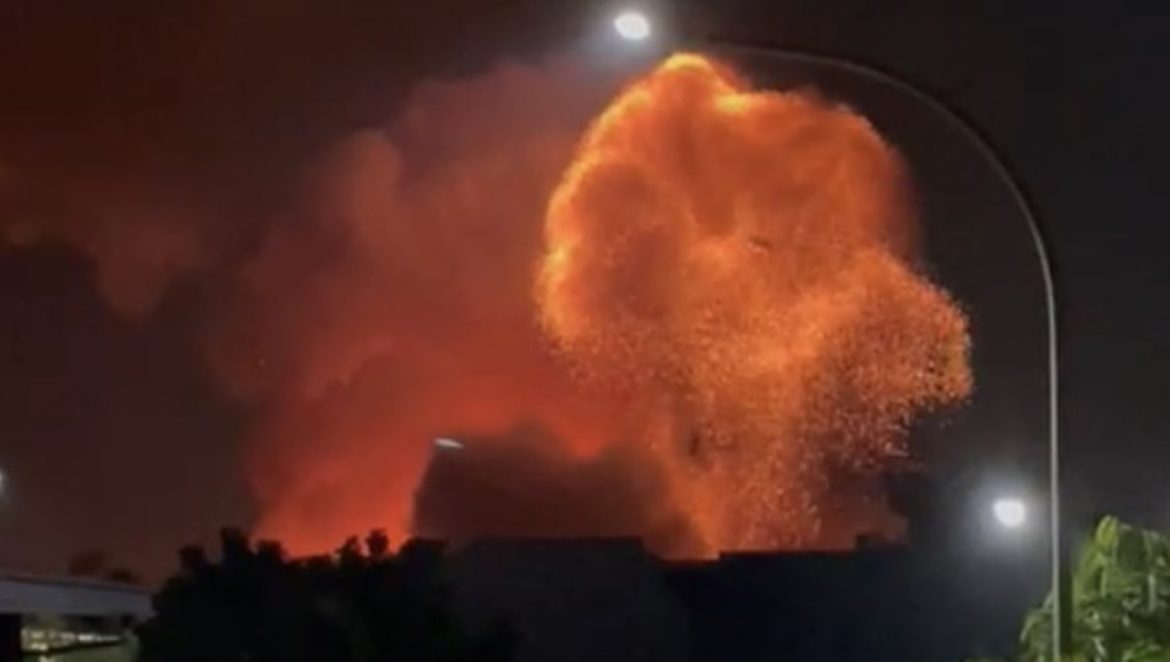 gudang peluru tni meledak yon armed 7 bekasi