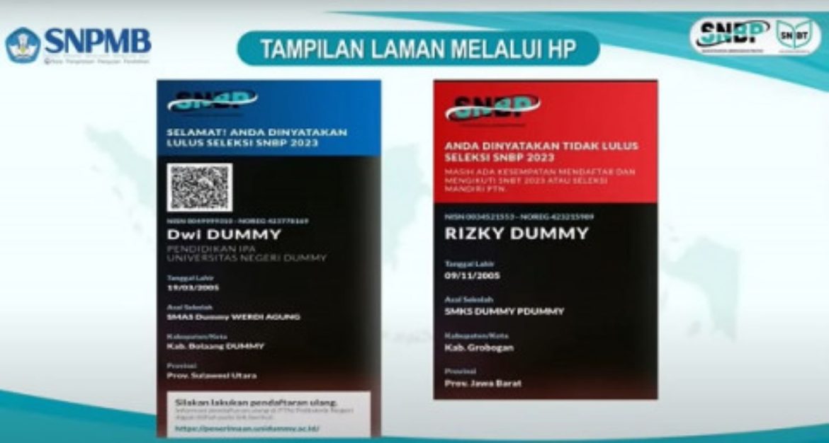 Berikut cara, portal dan link mirror untuk melihat hasil Seleksi Nasional Berdasarkan Prestasi (SNBP) 2024.