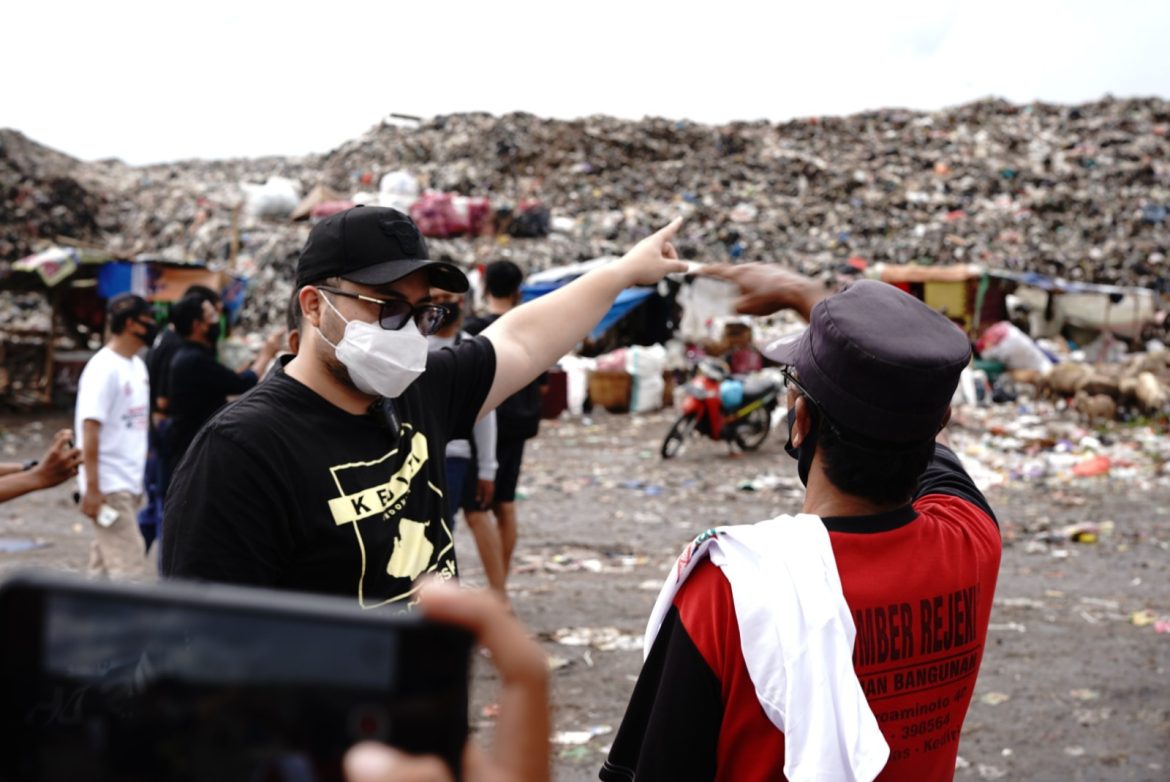 Mas Dhito tinjau pengelolaan sampah di Kabupaten Kediri
