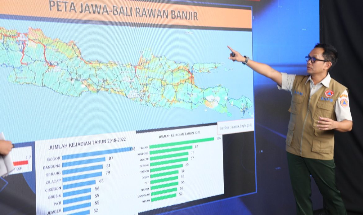 peta mudik BNPB