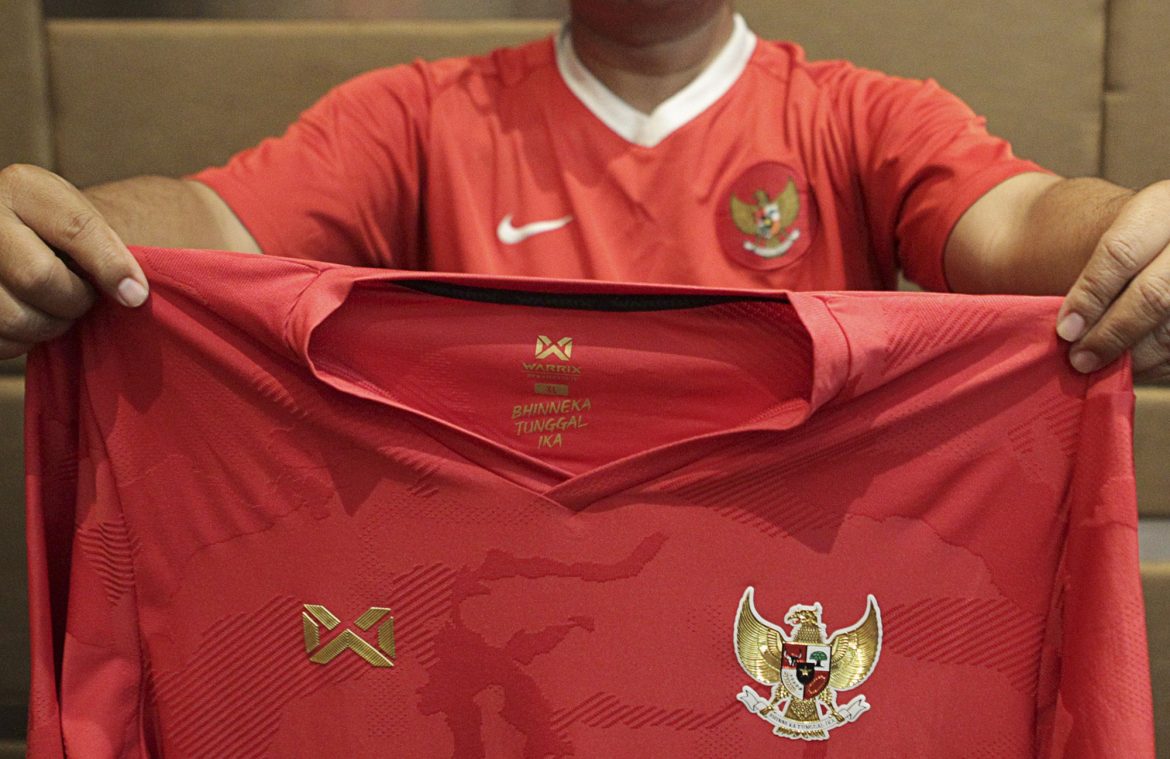 Lambang Garuda jersey timnas Indonesia