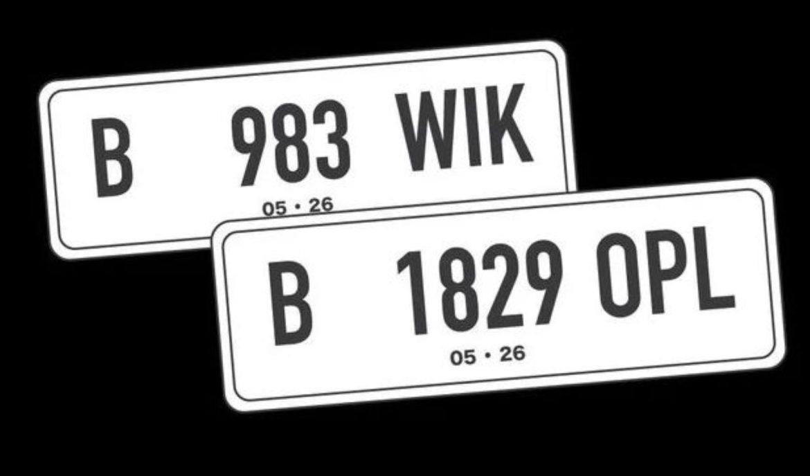 pelat nomor kendaraan bermotor