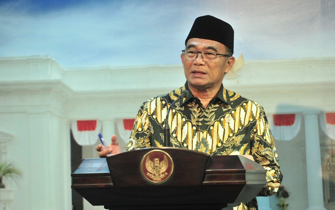 Menteri Koordinator Bidang Pembangunan Manusia dan Kebudayaan (Menko PMK) Muhadjir Effendy.
