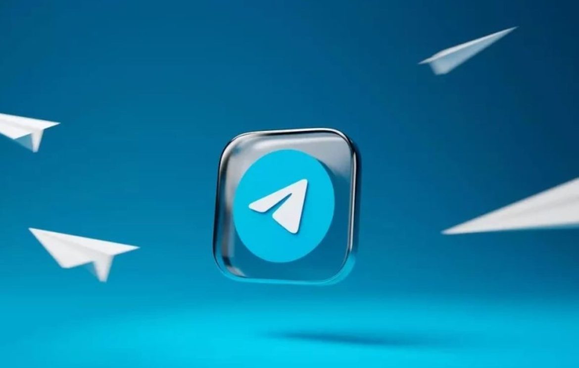 Ilustrasi platform digital Telegram.