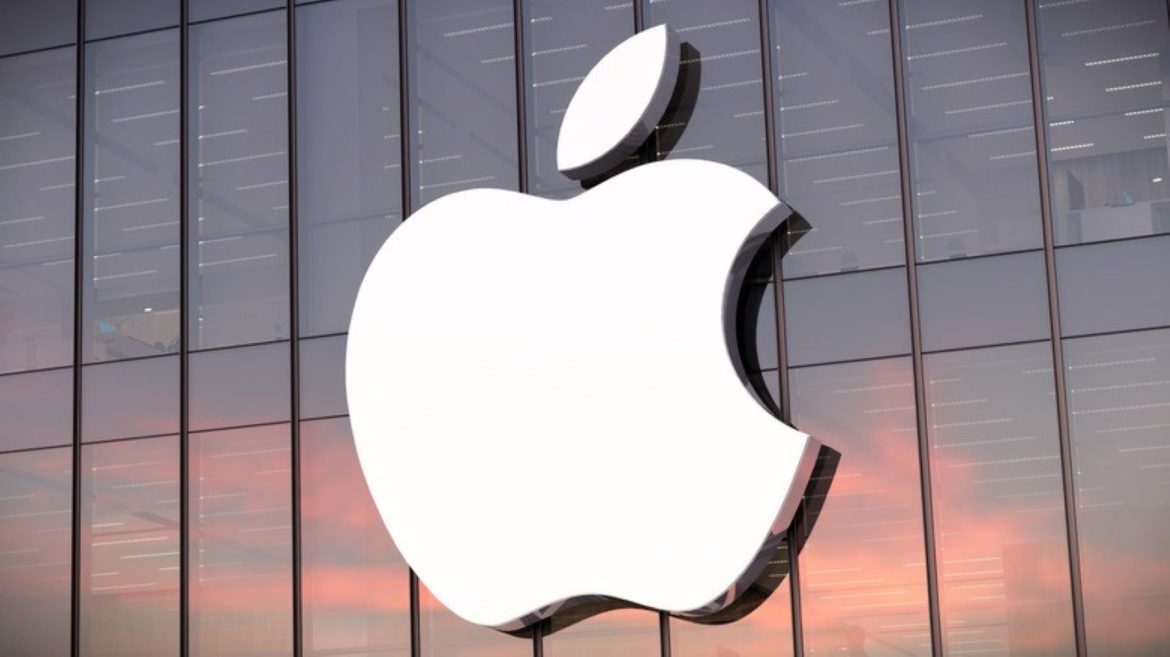 Ilustrasi perusahaan teknologi raksasa Apple.