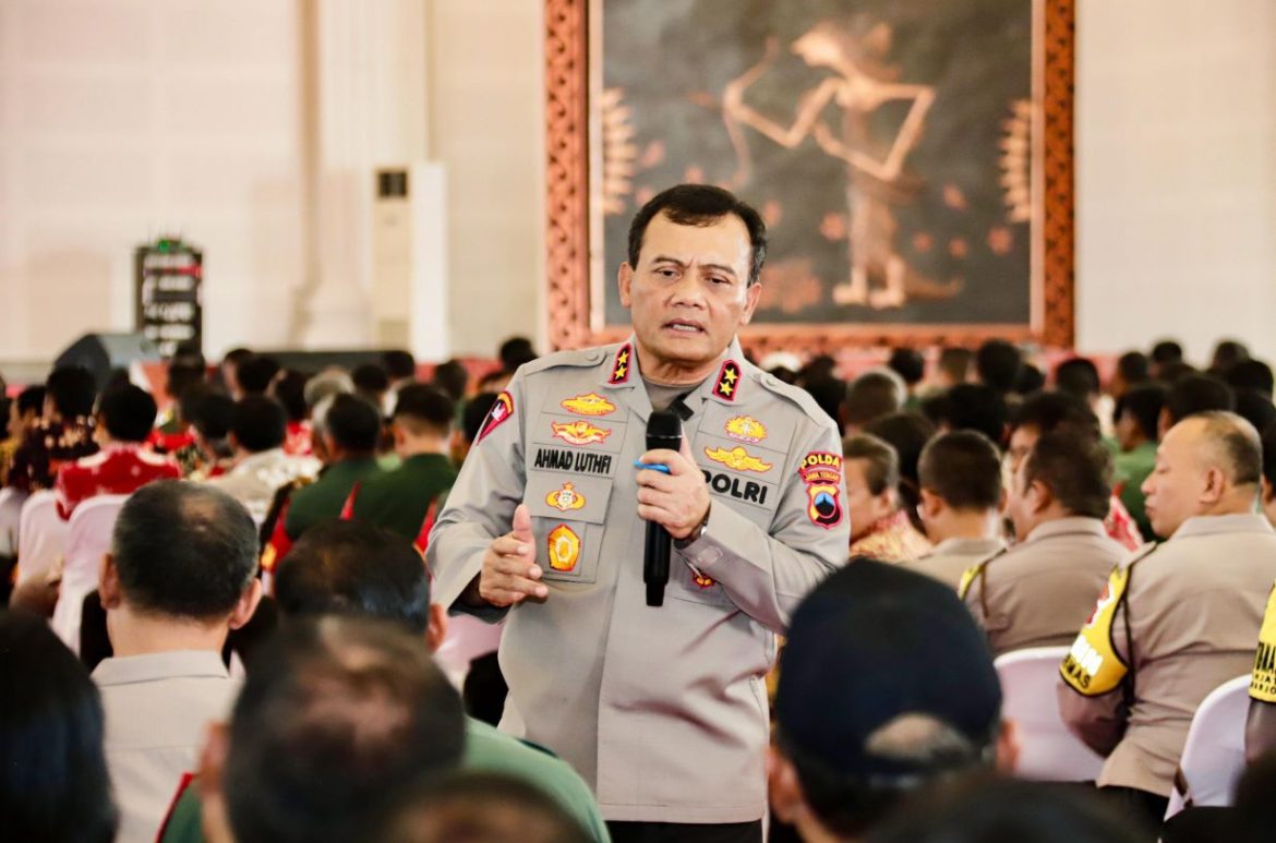 Kapolda Jateng Irjen Pol Ahmad Luthfi.