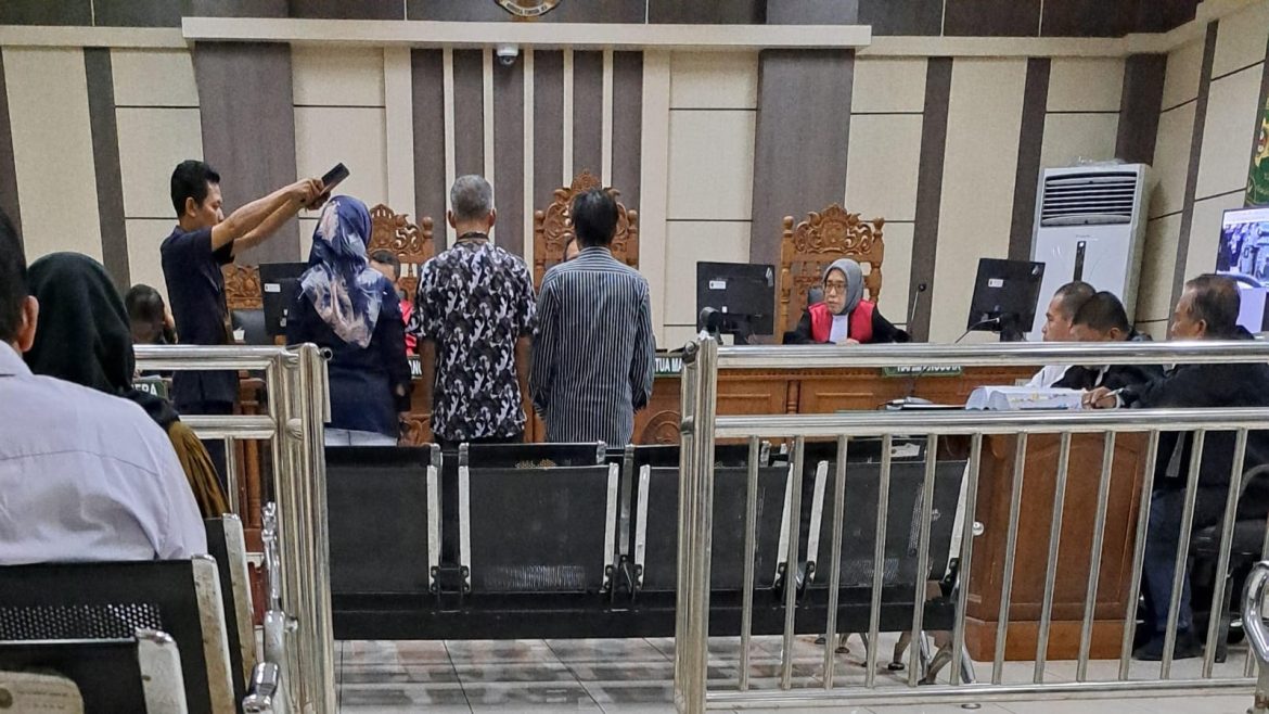Sidang pemeriksaan ahli, kasus mafia tanah di Sragen yang libatkan oknum pegawai BPN, berlangsung di Pengadilan Tipikor Semarang, Rabu (6/6/2024).