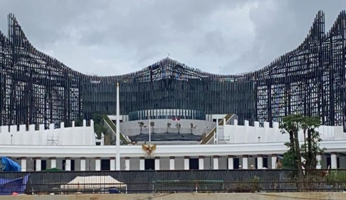 Istana Garuda di Ibu Kota Nusantara (IKN).