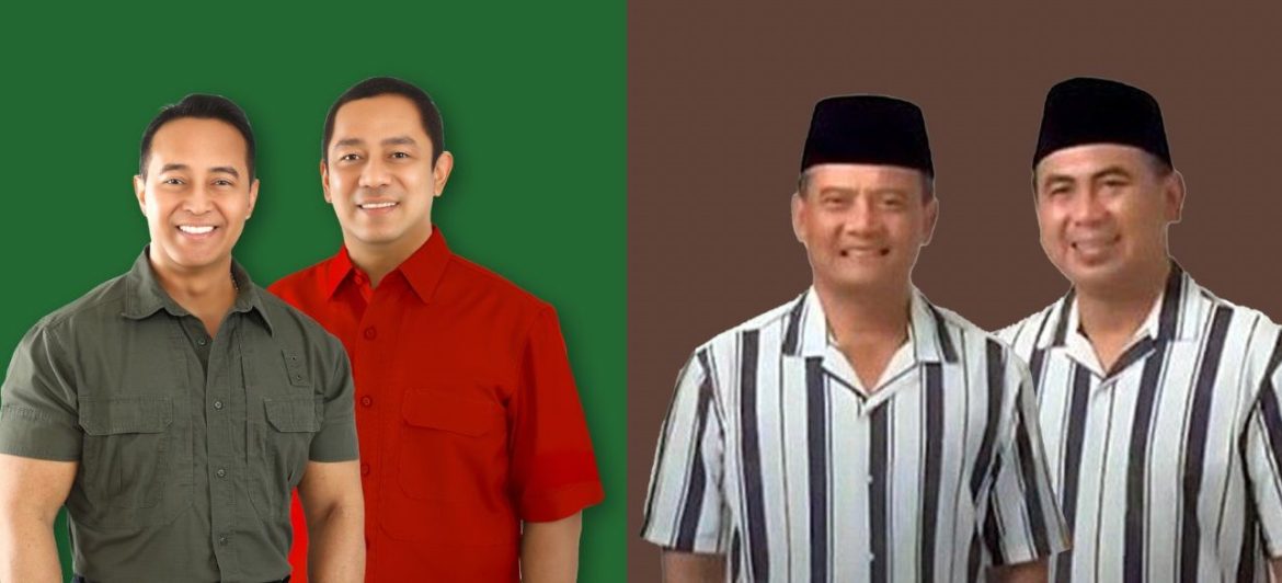 Andika-Hendi VS Luthfi-Yasin.