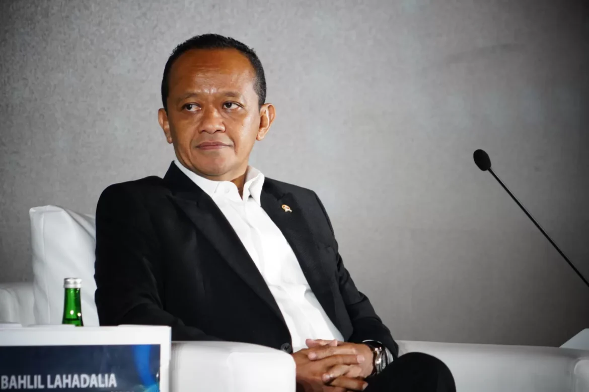 Menteri ESDM, Bahlil Lahadalia.