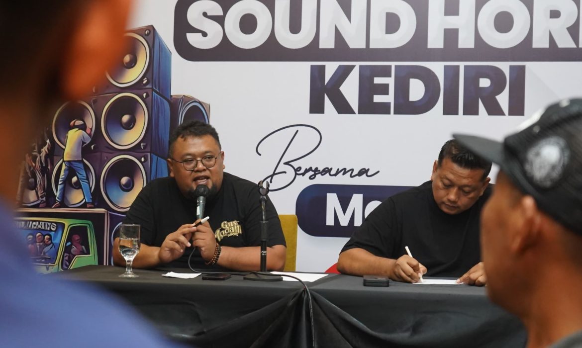 Samsul RWJ dan pengusaha sound dukung paslon urut 02 di Pilkada Kediri, Hanindhito Himawan Pramana - Dewi Mariya Ulfa.