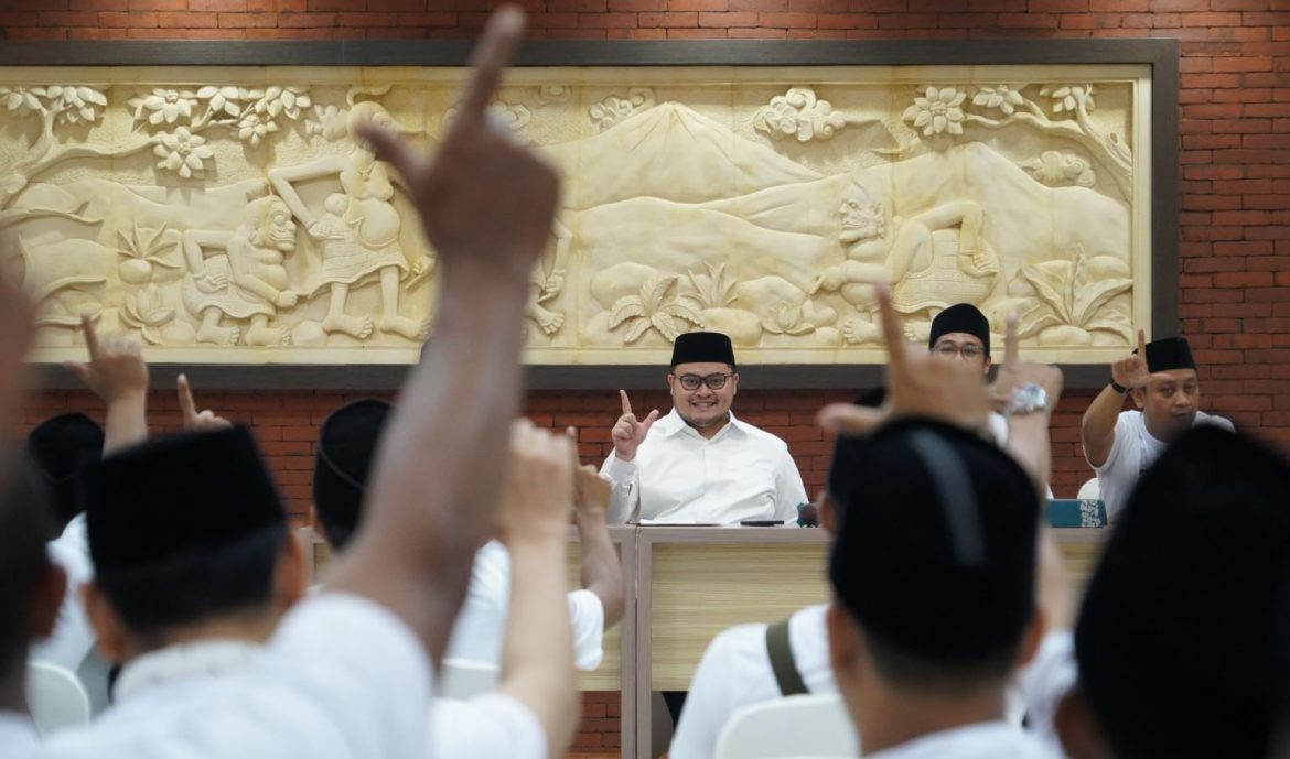 Pemuda NU Kabupaten Kediri Nyatakan Dukung Pasangan Dhito-Dewi