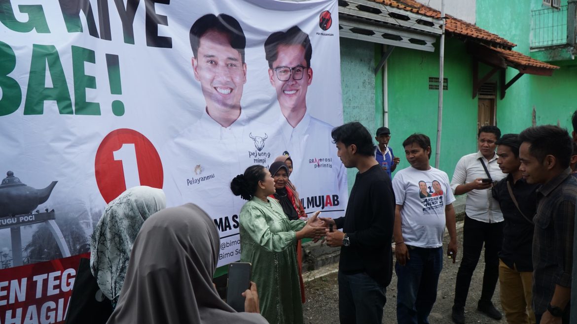 Warga Desa Bulakpacing, Kabupaten Tegal bernama Syamsudin relakan rumahnya dijadikan posko pemenangan “Bisa Perkasa”.