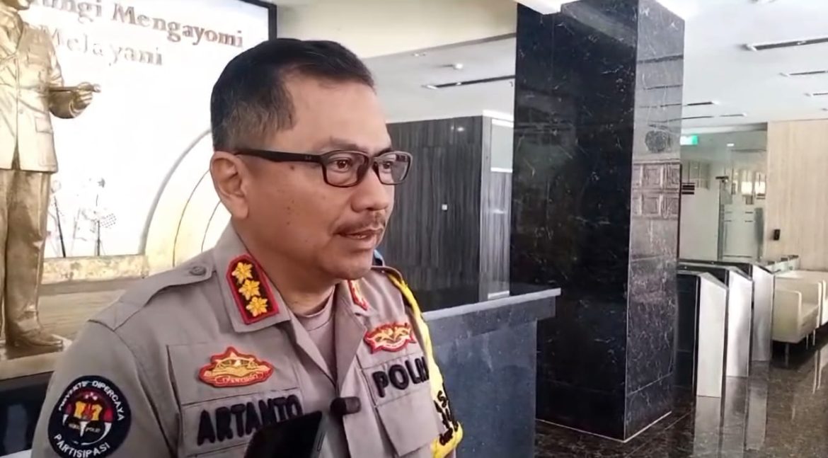 Kabid Humas Polda Jateng Kombes Pol Artanto saat ditemui di kantornya.