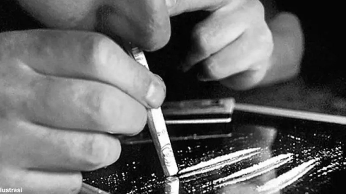 Ilustrasi pecandu narkoba.