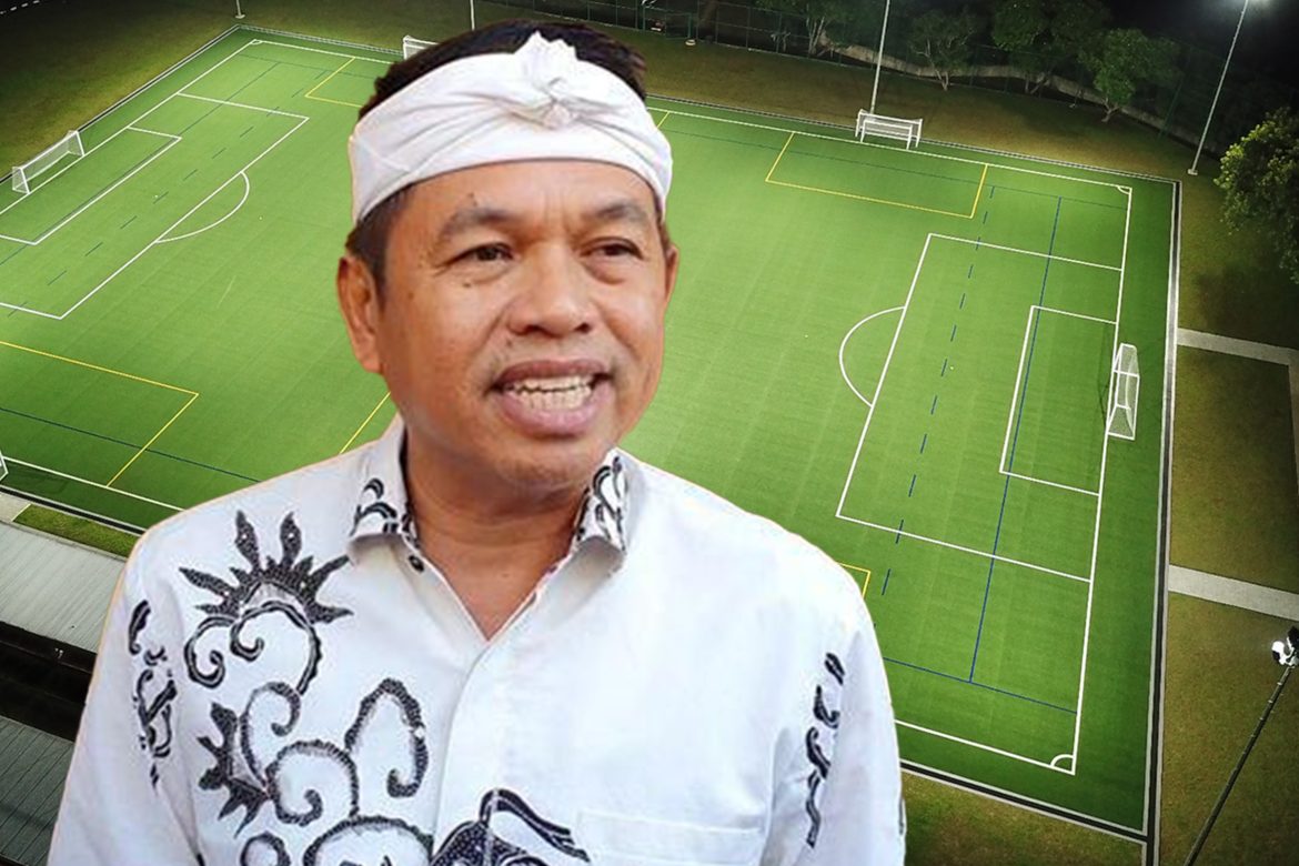 Dedi Mulyadi Targetkan Bangun Satu Lapangan Sepak Bola per Kecamatan